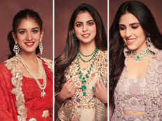 Mukesh Ambani hosts niece's pre-wedding bash; Isha, Shloka, Radhika dazzle in Anamika Khanna outfits