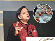 Shashi Tharoor shares picture of idli breakfast with 10 condiments, Twitterati slam him for insensitivity