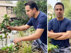 Lockdown diaries: Designer Shantanu Mehra nurtures a green thumb; urges fans to enjoy the lockdown