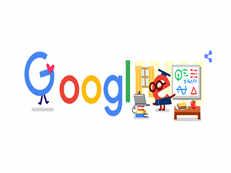 Google pays tribute to teachers & childcare workers with quirky doodle, calls them 'constants in ever-changing world'