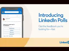 For opinions that matter: LinkedIn launches 'Polls' feature to tap into power of professional network