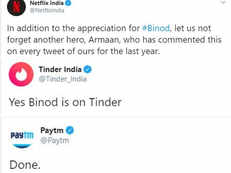 PayTm, Netflix & Tinder join the 'Binod' meme trend; here's how the Twitter meme fest originated