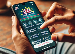 Can you update Aadhaar details like date of birth, mobile number, address through mAadhaar app?