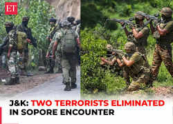 J&K: Two terrorists neutralised in Sopore encounter; huge quantity of arms and ammunition recovered