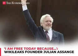 WikiLeaks founder Julian Assange makes first comments after detention: 'Chose freedom over justice…'