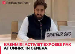 Kashmiri activist Javed Beigh highlights atrocities in Gilgit Baltistan at UNHRC; calls for urgent action