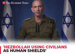 IDF Spox Daniel Hagari explains how Hezbollah exploits civilian infrastructure as human shields