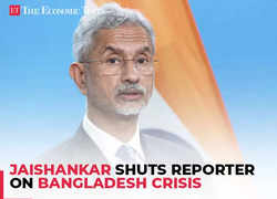 EAM Jaishankar shuts reporter on Bangladesh crisis: 'We deal through diplomatic channels…'