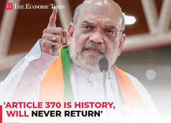 'Article 370 will never return,' says Amit Shah, releases BJP's manifesto for J&K Polls