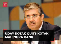 Uday Kotak resigns as Managing Director and CEO of Kotak Mahindra Bank