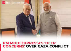 Israel-Hamas war: PM Modi meets Palestinian President, expresses 'deep concerns' over Gaza conflict