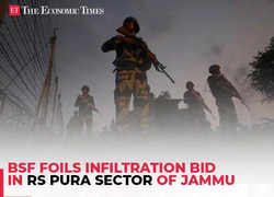 J&K: BSF foils infiltration bid in the RS Pura sector of Jammu, recovers arms