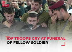 LIVE | Israeli soldiers cry at funeral of fellow IDF troop killed in Lebanon | Hezbollah War