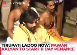 Tirupati ladoo row: Pawan Kalyan to start 11 day penance for the sins done by previous Jagan govt