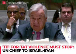 Israel-Iran conflict: UN chief Antonio Guterres warns tit-for-tat Mideast violence must stop