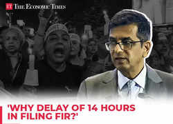 Kolkata RG Kar case: CJI Chandrachud lambasts Mamata govt, 'Why delay of 14 hours in filing FIR?'