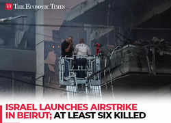 Israel launches airstrike in Beirut; at least six people killed