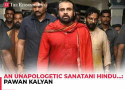 Pawan Kalyan in his fiery speech at Varahi Declaration calls himself  'An unapologetic Sanatani Hindu...'