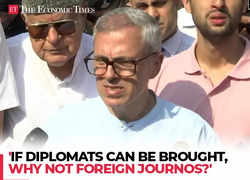 J-K Polls: 'If diplomats can be brought, why not foreign journos…,' Omar Abdullah slams Centre