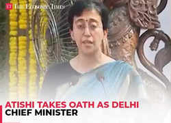 Atishi takes oath as Delhi chief minister, succeeds Arvind Kejriwal