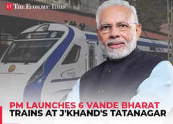 PM Modi launches six Vande Bharat trains, Rs 650 crore projects to boost Jharkhand’s connectivity