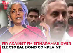 FIR filed against FM Sitharaman on private complaint on Electoral Bonds case in Bengaluru