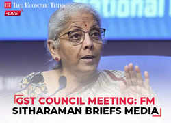 GST Council Meeting LIVE: FM Nirmala Sitharaman briefs media