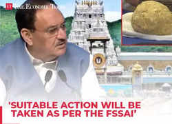 'Action will be taken…' JP Nadda intervenes in Tirupati Prasadam row, seeks report from Andhra CM