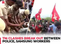 Samsung strike in TN: Clashes break out between police, workers over unmet demands