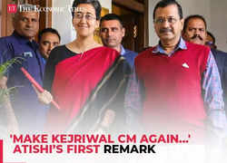 'Make Kejriwal CM again…' Atishi’s first remark after taking oath as Delhi CM