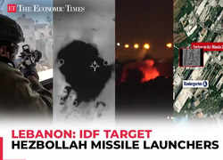 Israeli Defense Forces target Hezbollah missile launchers near Beirut airport in Lebanon