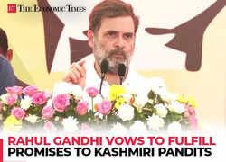 'Promise made by Manmohan Singh…', Rahul Gandhi vows to fulfill promises to Kashmiri Pandits