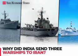 As Israel-Iran military battles intensify, India docks naval warships at Iran port