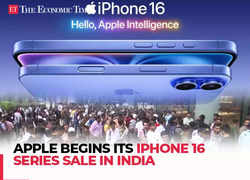 Apple begins its iPhone 16 series sale in India; huge crowds throng Apple store at Mumbai's BKC