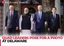 Quad Summit 2024: Quad leaders pose for a photo at Delaware