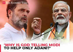 Rahul Gandhi’s 'non-biological' jibe at PM Modi: 'Why is God telling Modi to help only Adani?'