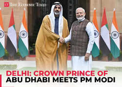 Crown Prince of Abu Dhabi meets PM Modi, holds delegation-level talks at Hyderabad House in Delhi