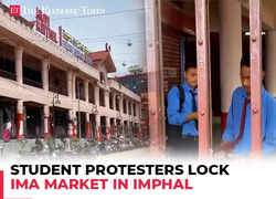 Manipur: Students lock themselves inside Imphal’s Ima Market, issue a 24-hour deadline to Governor