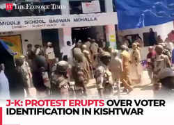 J-K Assembly Elections: Voting halted in Kishtwar as protest erupts over voter identification