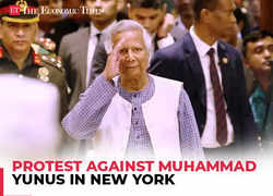 'Go Back' slogan echoes in New York: Bangladesh Chief Advisor Muhammed Yunus faces protests