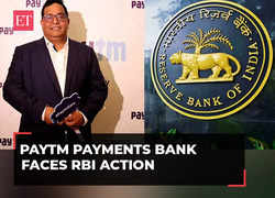 RBI bars Paytm Payments Bank from accepting deposits after February 29