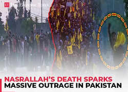 Nasrallah's death: Massive outrage in Pakistan, violent protestors clash with Karachi Police