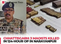 Chhattisgarh: Three Maoists killed in 124-hour op in Narayanpur; huge quantities of arms and ammunition recovered