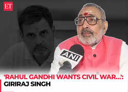 Hyderabad Temple vandalisation: 'Rahul Gandhi wants Civil War…,' Giriraj Singh attacks Congress