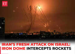 Iran’s fresh attack on Israel: Iron Dome intercepts rockets from Lebanon, turns missiles to ashes