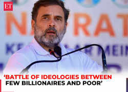 Maharashtra assembly polls a battle of ideologies, between few billionaires and poor: Rahul Gandhi in Mumbai