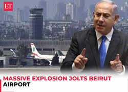 Israeli bombs rain down on Beirut airport as middle east crisis worsens