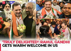 'Truly Delighted': Rahul Gandhi arrives in US to 'further strengthen' bond between India, US; gets warm welcome