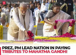 Gandhi Jayanti: From PM Modi, President Murmu to Rahul Gandhi, nation pays tributes to Mahatma Gandhi