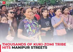 Kuki-Zomi community hits streets, reject Manipur ruling MLAs eight point demand to centre